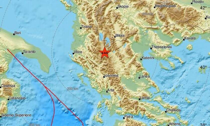 Σεισμός στην Αλβανία: Κοντά στην Καστοριά το επίκεντρο - Αισθητός στη Βόρεια Ελλάδα