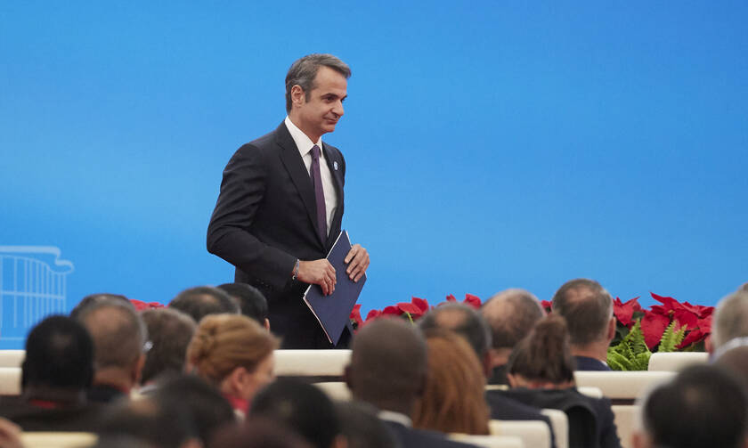 Gov't circles content with results of Mitsotakis' visit to China