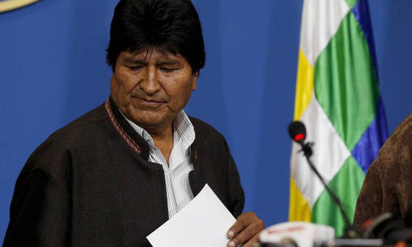 Βολιβία: Παραιτήθηκε ο Εβο Μοράλες