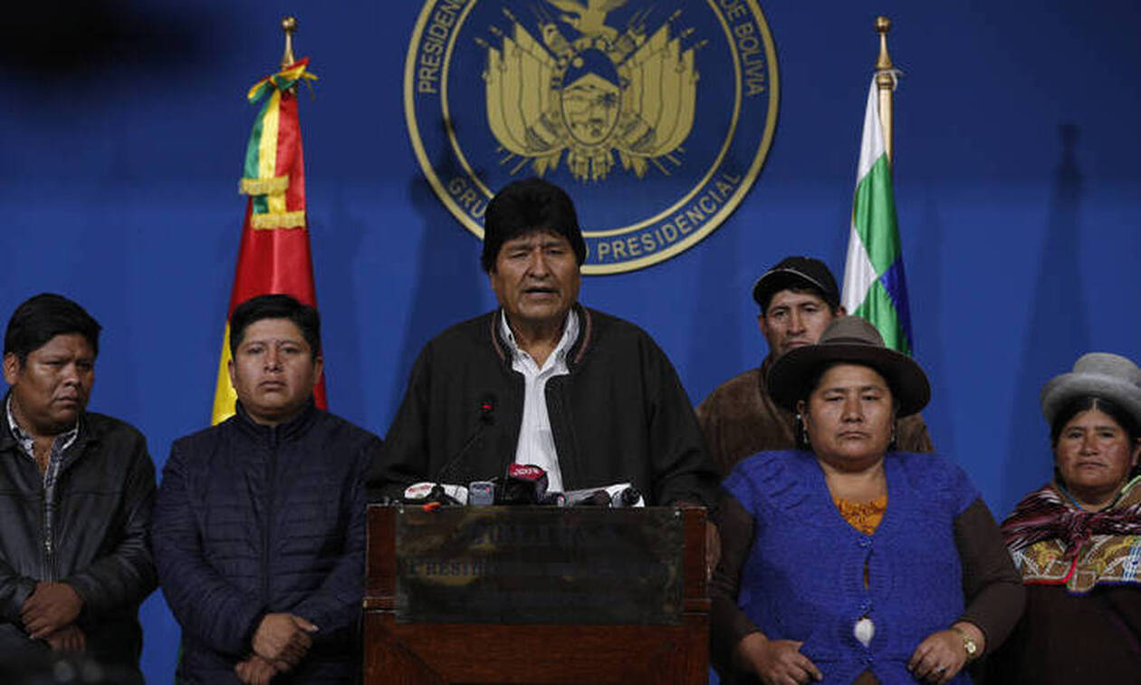 Πολιτική κρίση στη Βολιβία: Ραγδαίες εξελίξεις πυροδοτεί η παραίτηση του προέδρου Μοράλες 