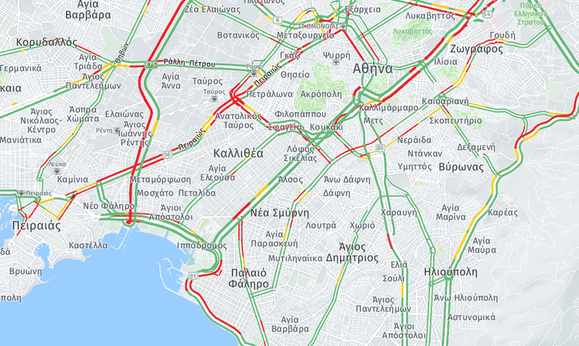 TΩΡΑ: Κυκλοφοριακό χάος στον Πειραιά – Σε απόγνωση οι οδηγοί 