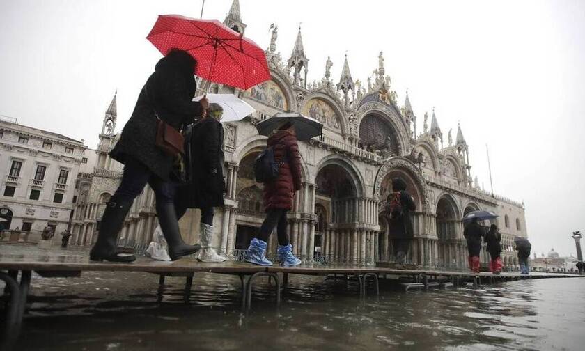 Βενετία: Δύο νεκροί από τις πλημμύρες - Σε «κατάσταση εκτάκτου ανάγκης» η πόλη