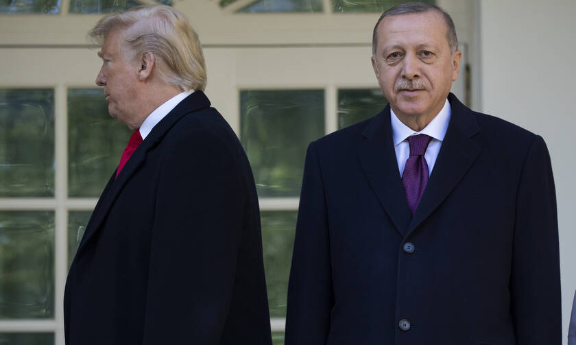 Τραμπ για Ερντογάν: Είμαστε καλοί φίλοι – Σε εξέλιξη η συνάντησή τους – Τι συζητούν