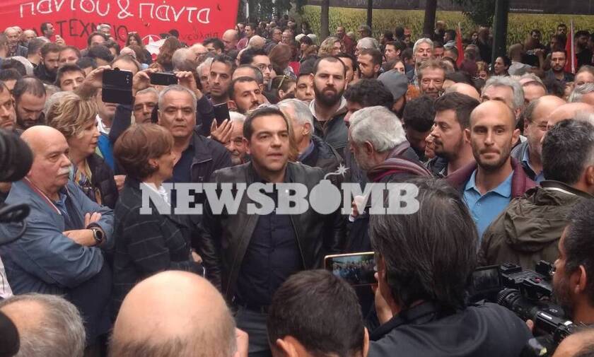Πολυτεχνείο 2019 - Αλέξης Τσίπρας: Ο πρώτος πρώην πρωθυπουργός που συμμετέχει στην πορεία (pics)