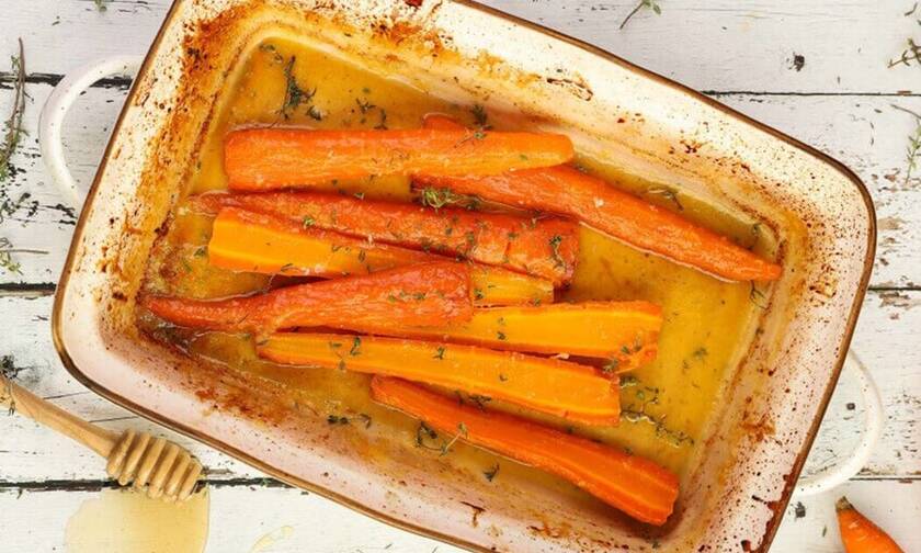 Η συνταγή της ημέρας: Ψητά καρότα με θυμάρι