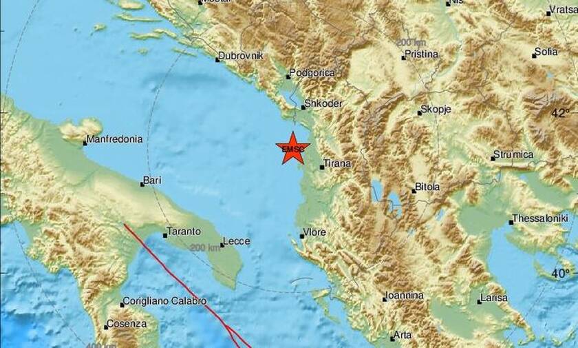 Σεισμός στην Αλβανία: Ισχυρή μετασεισμική δόνηση κοντά στο Δυρράχιο (pics)