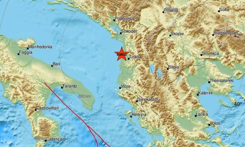 Σεισμός στην Αλβανία: Ισχυρή μετασεισμική δόνηση 4,4 Ρίχτερ κοντά στο Δυρράχιο (pics)