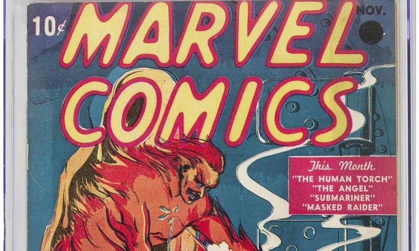 Σπάνιο και ιστορικό τεύχος της Marvel δημοπρατήθηκε για 1.260.000 δολάρια!