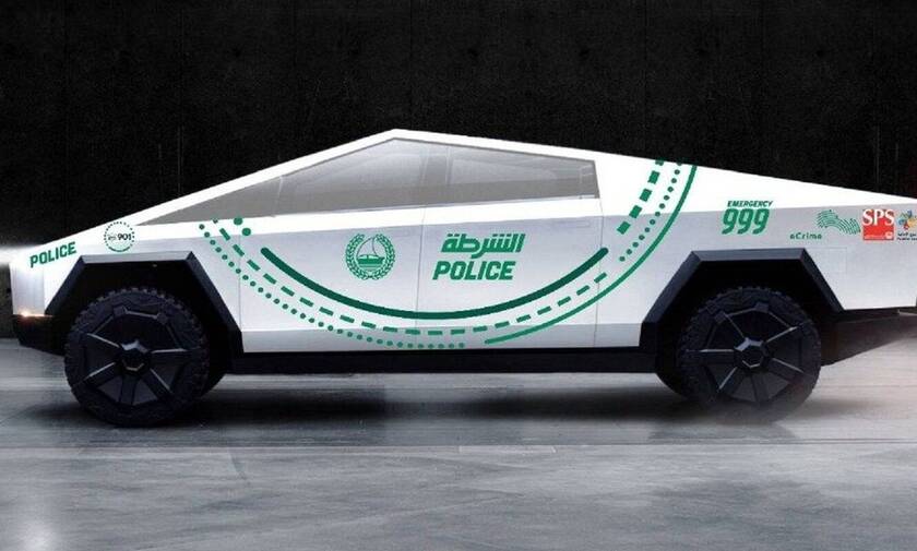 Η αστυνομία του Ντουμπάι θα έχει Tesla Cybertruck