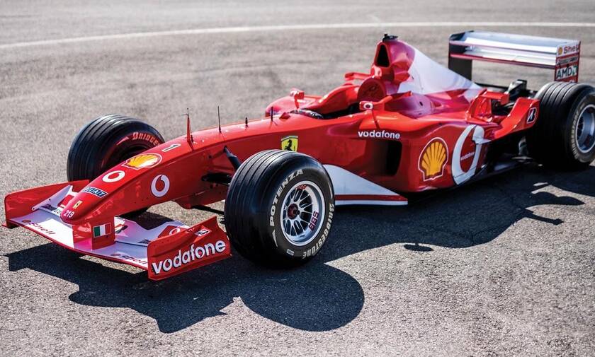 Πόσο πoυλήθηκε η Ferrari F2002 του Michael Schumacher;