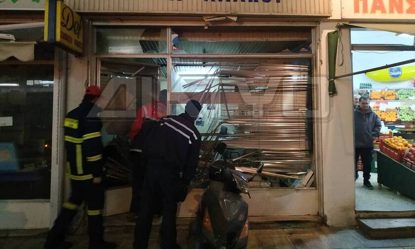 Σέρρες: Έκρηξη σε κατάστημα - Τραυματίστηκε ο ιδιοκτήτης του