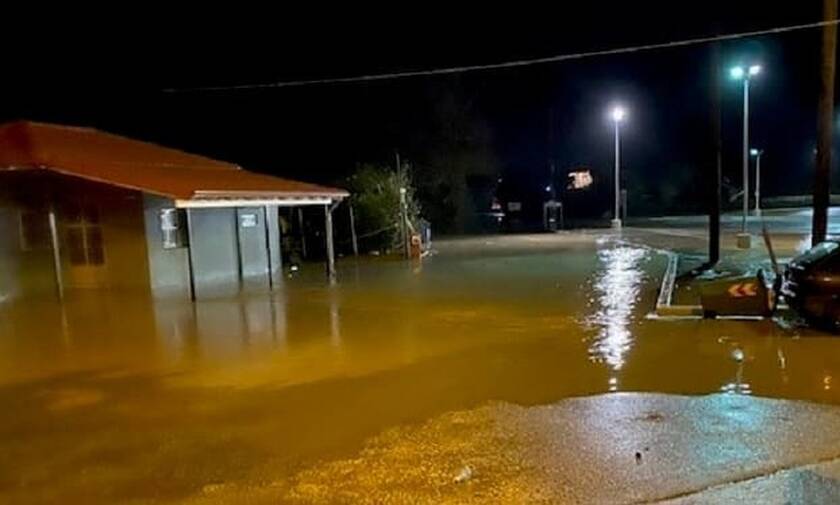 Άρτα: Πλημμύρες και ζημιές στο ορεινό επαρχιακό οδικό δίκτυο από την κακοκαιρία στην Άρτα (pics)