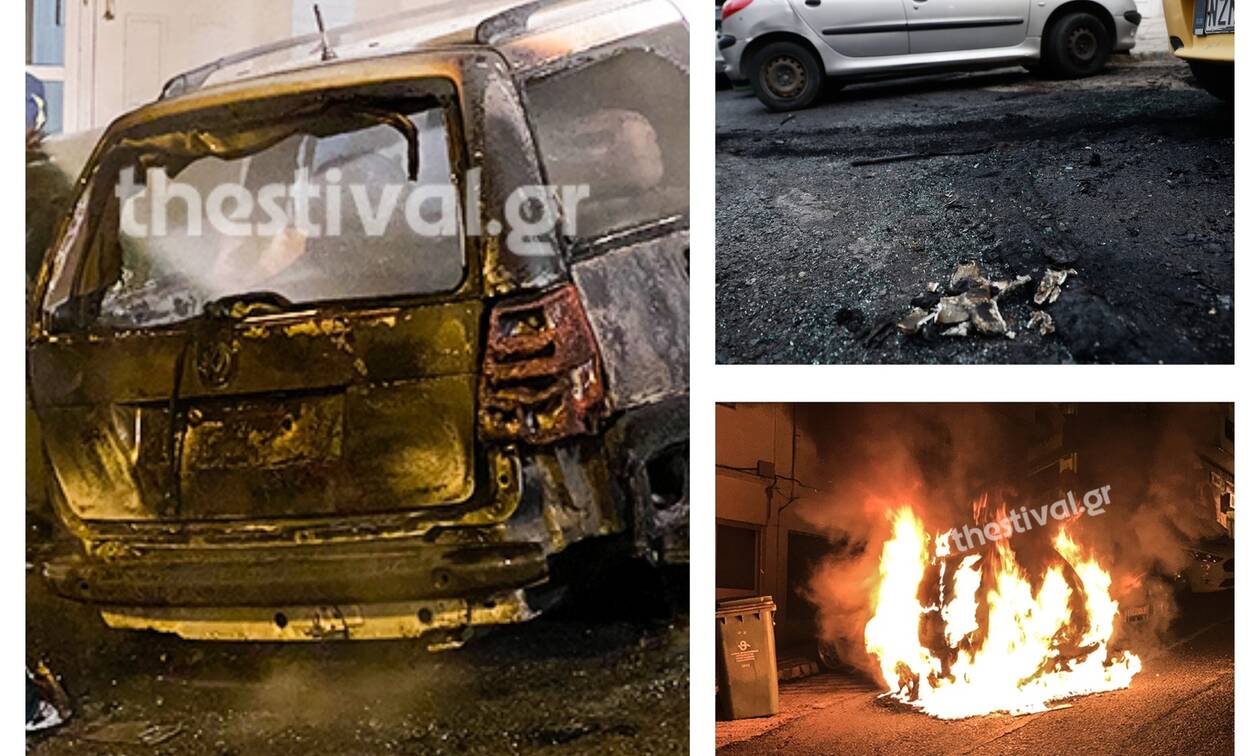 Θεσσαλονίκη: Πυρπόλησαν αυτοκίνητο Τούρκου διπλωμάτη (pics+vid)