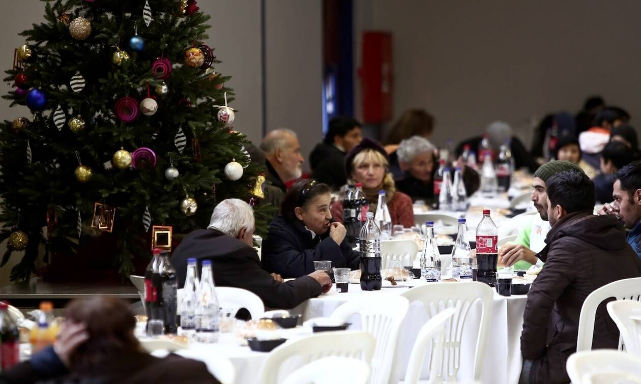 Χριστούγεννα 2019: Γεύμα αγάπης από το Δήμο Αθηναίων για τις ευπαθείς κοινωνικές ομάδες