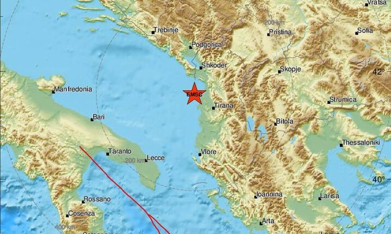 Σεισμός στην Αλβανία (pics)