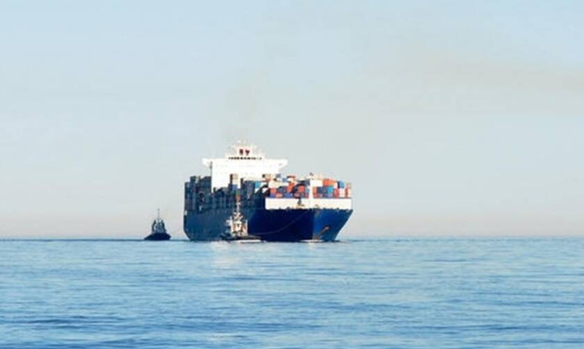 Ρυμουλκείται το φορτηγό πλοίο που έπλεε ακυβέρνητο μεταξύ Ρόδου και Καρπάθου 