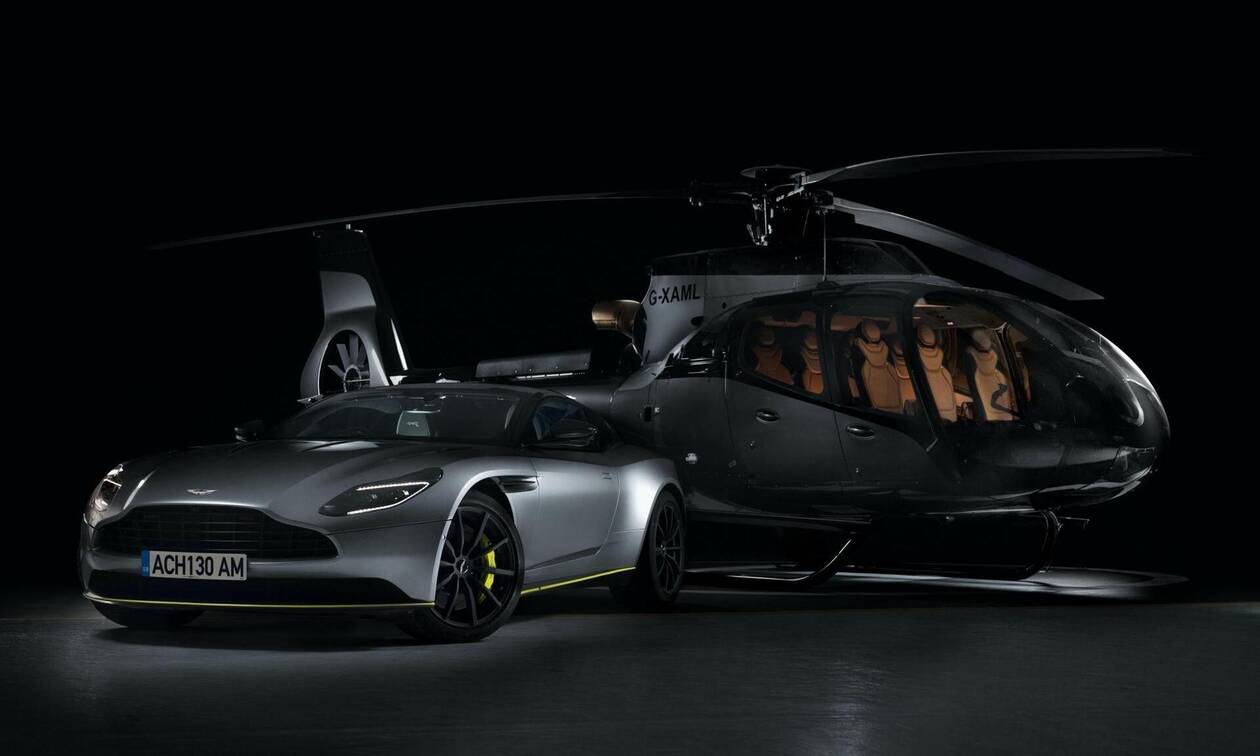 H Aston Martin βάζει τώρα την υπογραφή της και σε ελικόπτερα