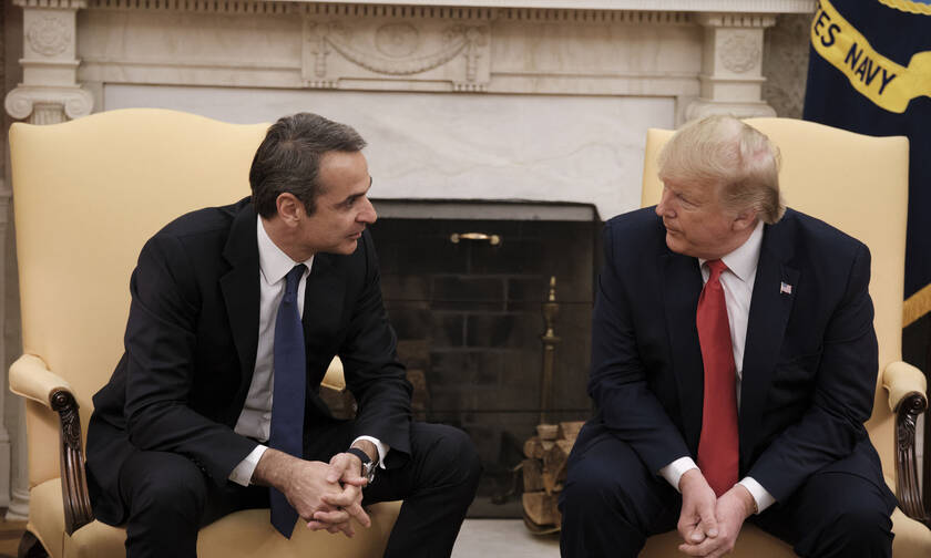 PM Mitsotakis - President Trump in White House meeting: 'We want US businesses to invest in Greece