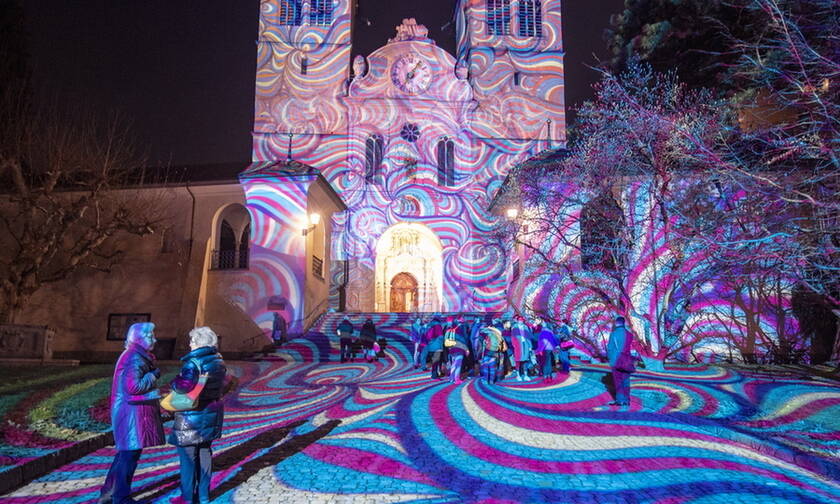 Το εντυπωσιακό φεστιβάλ φωτός στη Λουκέρνη χαρίζει μαγικές εικόνες