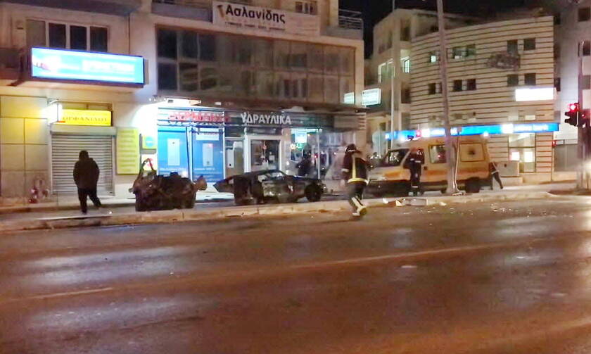 Θεσσαλονίκη: Σοβαρό τροχαίο με καταδιωκόμενο όχημα που μετέφερε μετανάστες στη Σταυρούπολη