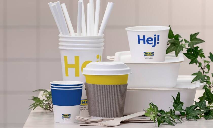 Η IKEA καταργεί τα πλαστικά μιας χρήσης