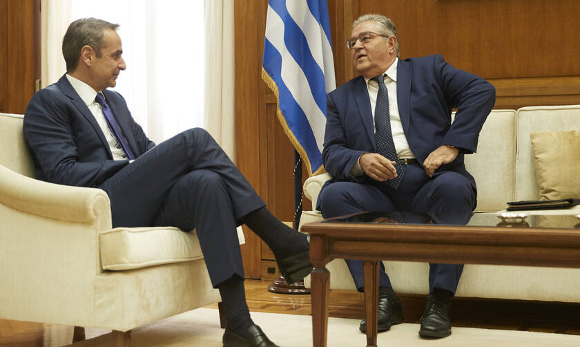 Στις 11:00 το ραντεβού Μητσοτάκη-Κουτσούμπα για ελληνοτουρκικά και εκλογικό νόμο