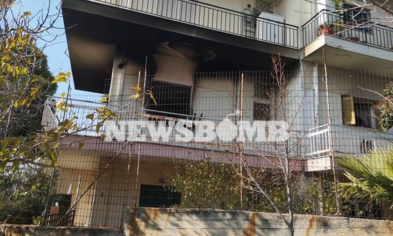 Μελίσσια: Οι πρώτες εικόνες από τη φωτιά σε διαμέρισμα - Ένας τραυματίας, απεγκλωβίστηκαν 4 άτομα