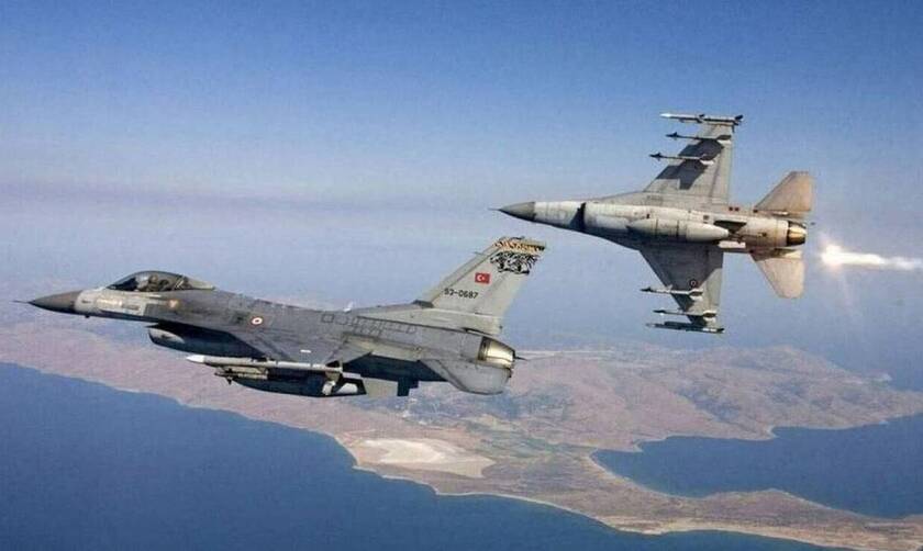 Συναγερμός στο Αιγαίο: Τουρκικά F-16 πάνω από Λέρο και Λειψούς