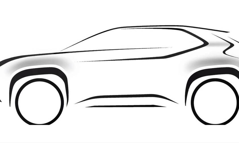 Toyota: Αυτό είναι το πρώτο επίσημο σκίτσο του SUV που θα βασίζεται στο Yaris!