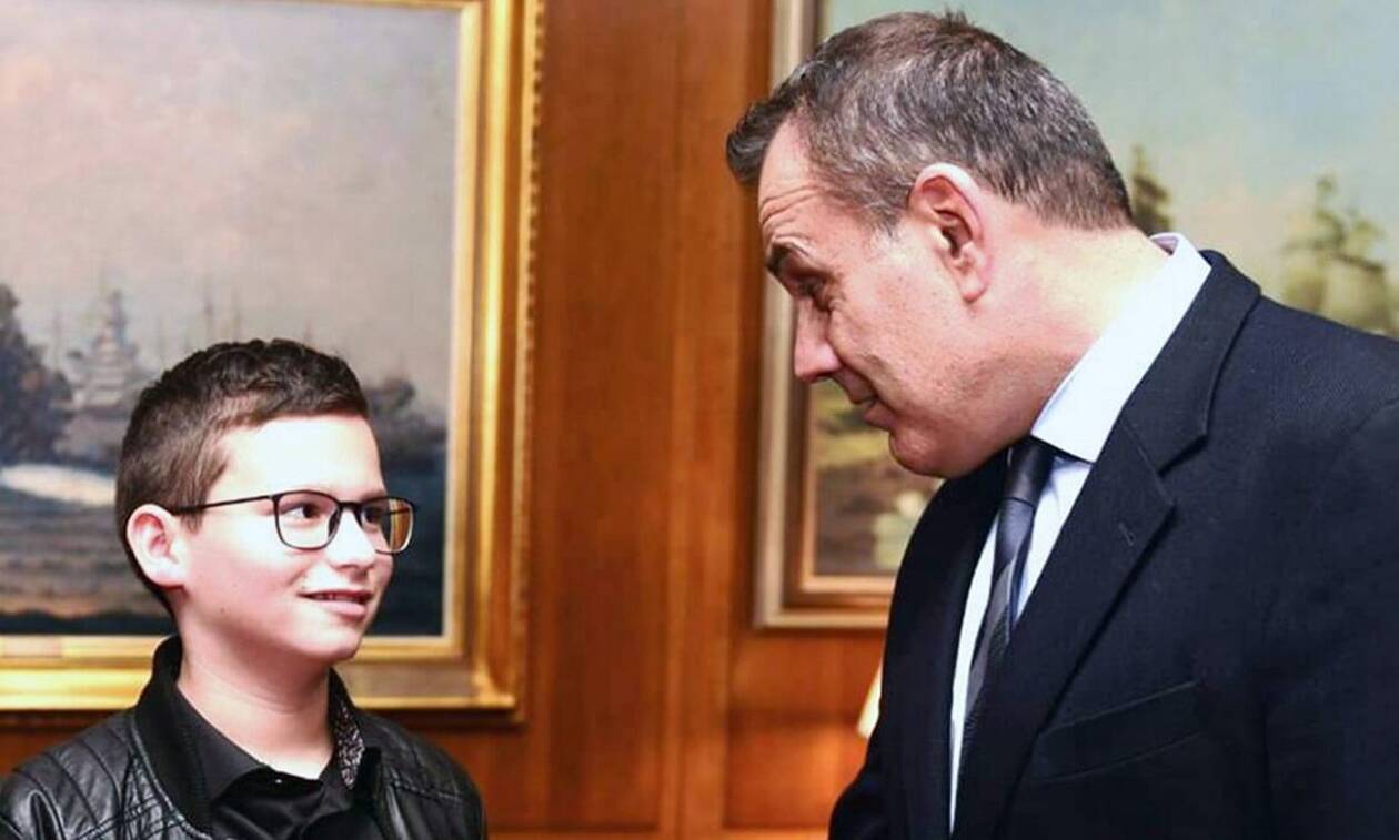 Συγχαρητήρια Παναγιωτόπουλου στον 11χρονο μαθητή για την 3η θέση στην Παγκόσμια Ολυμπιάδα Ρομποτικής