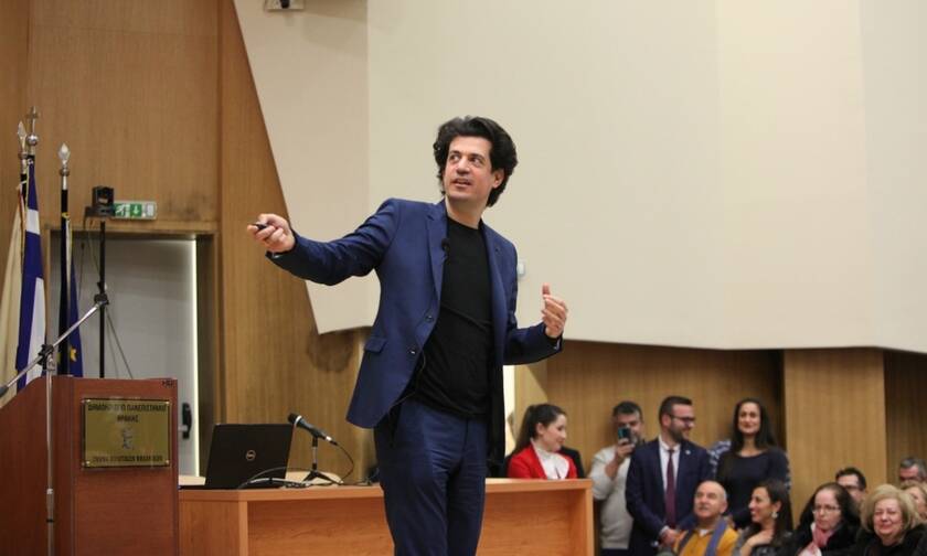 Μεγαλειώδης η προσέλευση κόσμου στην ομιλία του Καθηγητή του ΜΙΤ, Κωνσταντίνου Δασκαλάκη στο ΔΠΘ