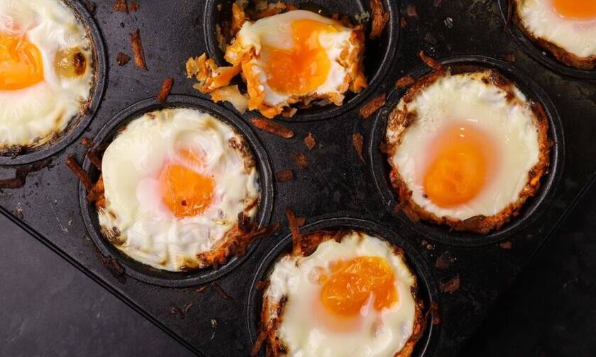 H συνταγή της ημέρας: Φωλιές από πατάτα γεμιστές με αυγό