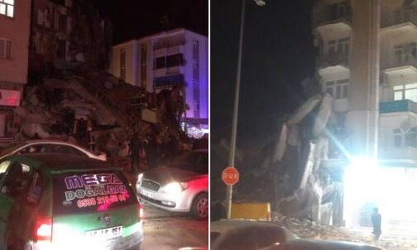 Σεισμός στην Τουρκία: Οι πρώτες εικόνες από τα κατεστραμμένα κτήρια (pics - vid)