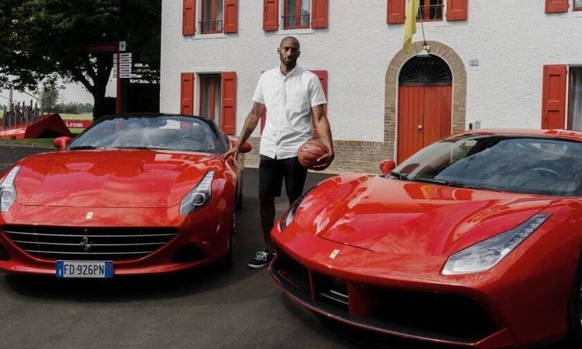 Κόμπι Μπράιαντ: Φανατικός χρήστης ελικοπτέρου και λάτρης των Ferrari και Lamborghini