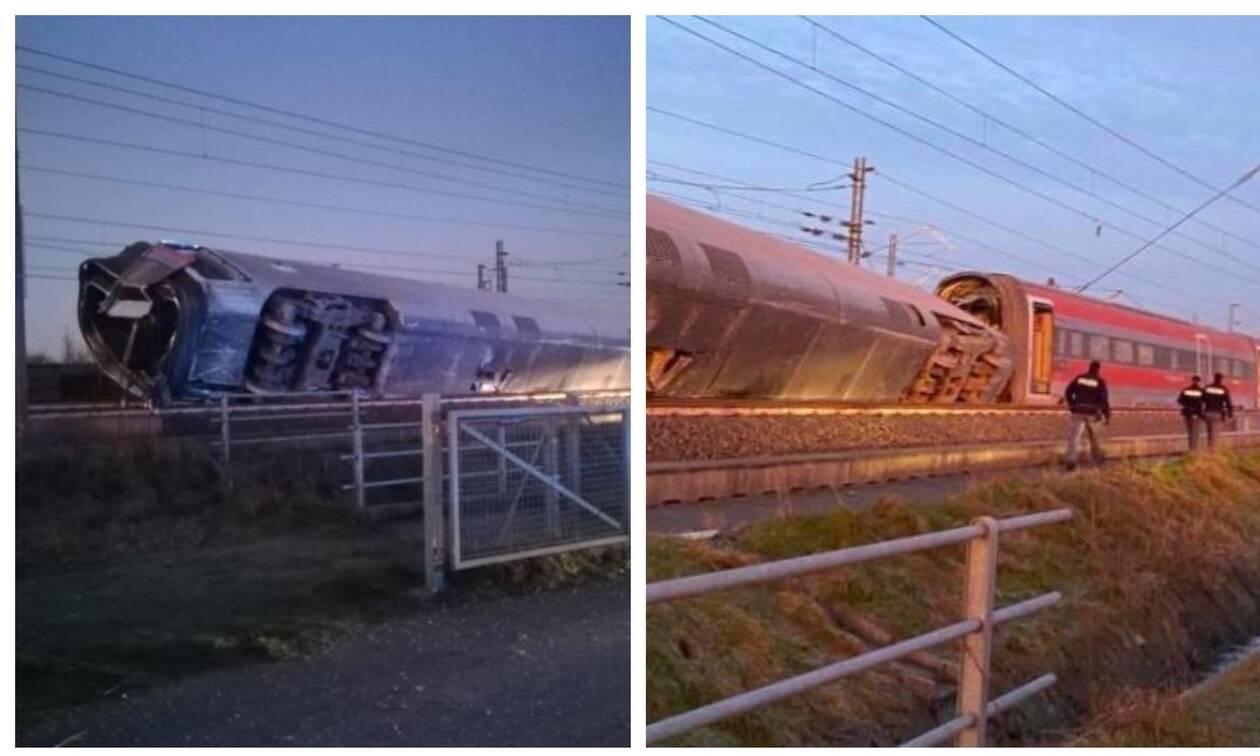 Τραγωδία στην Ιταλία: Τρένο εκτροχιάστηκε κοντά στο Μιλάνο - Νεκροί και τραυματίες (pics)