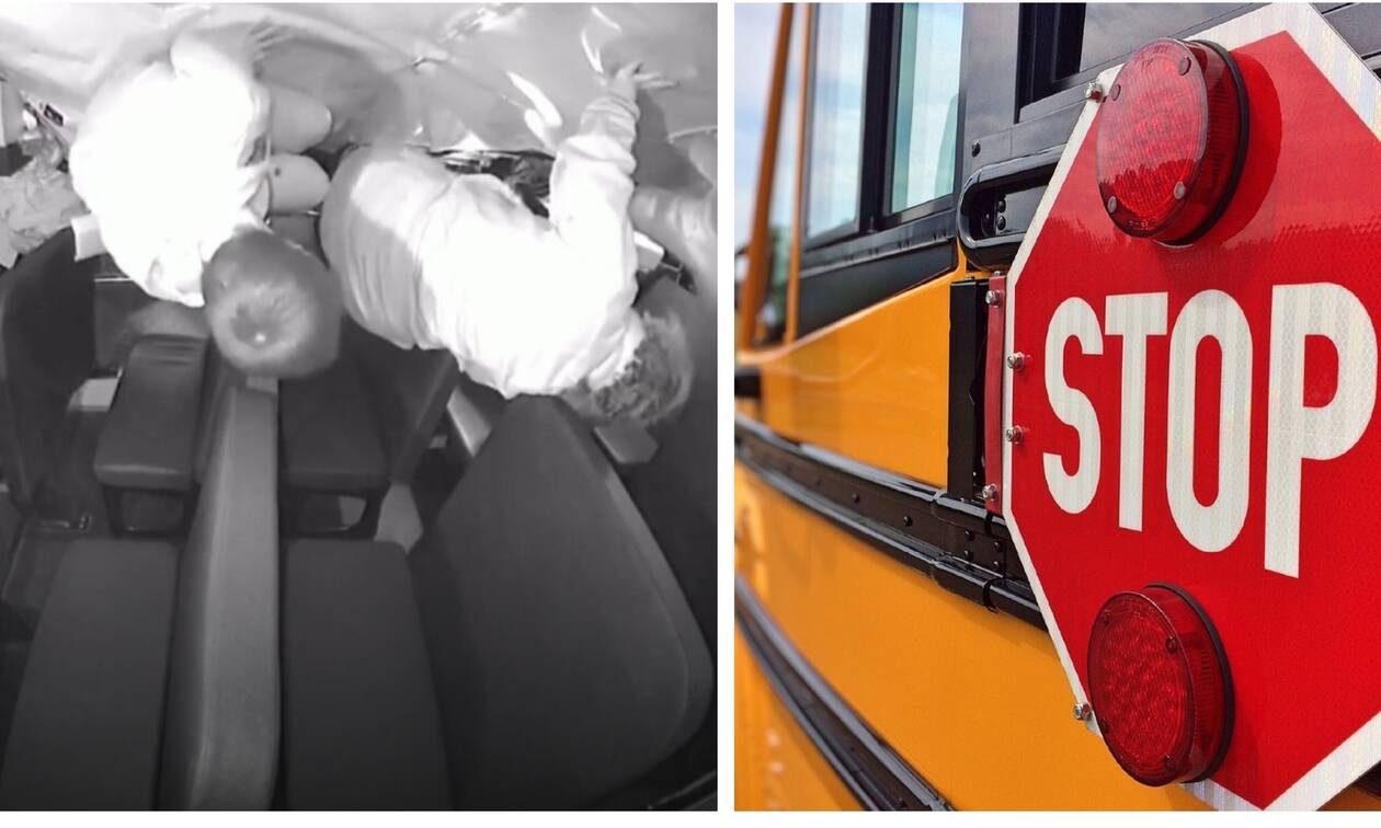 Τροχαίο με σχολικό λεωφορείο: Εκτοξεύθηκαν οι μαθητές – Σοκαριστικές εικόνες