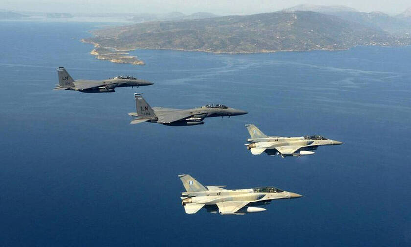 Νέο μπαράζ παραβιάσεων στο Αιγαίο:Επτά εικονικές αερομαχίες μεταξύ ελληνικών και τουρκικών μαχητικών