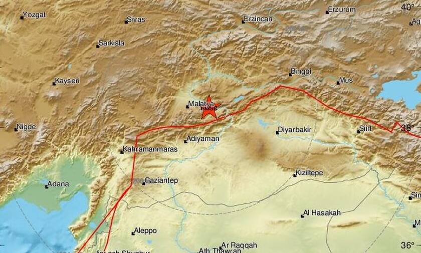 Νέος σεισμός στην Τουρκία (pics)