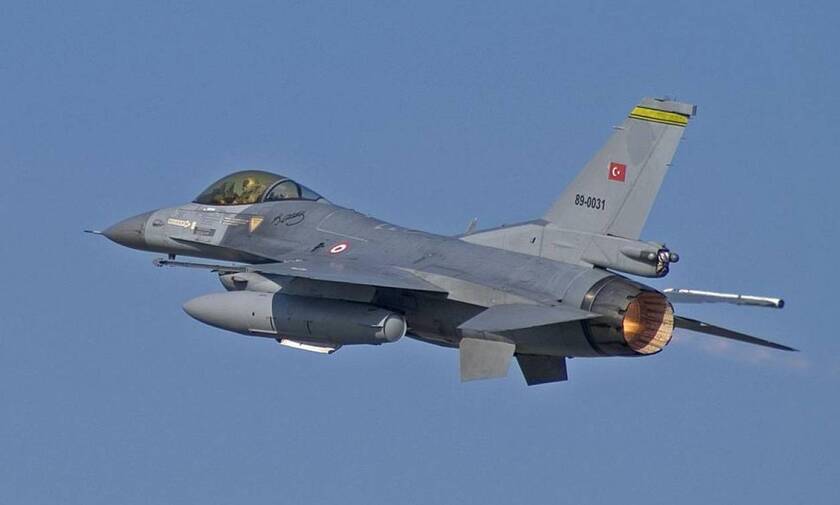 Νέες υπερπτήσεις τουρκικών F-16 πάνω από Φαρμακονήσι, Λειψούς, Αρκιούς και Κουνέλι