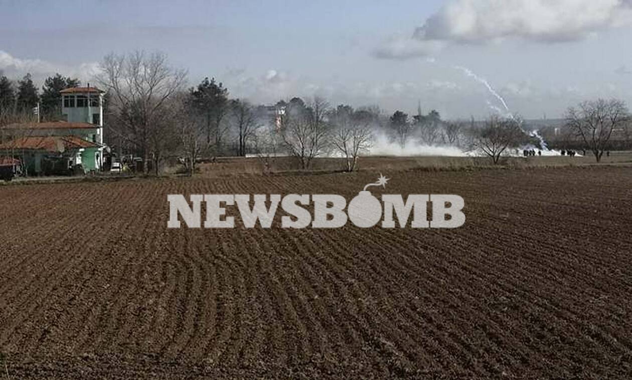 Έβρος: «Πόλεμος» ξανά στις Καστανιές – Άγρια επεισόδια, οι Τούρκοι ρίχνουν πάλι χημικά