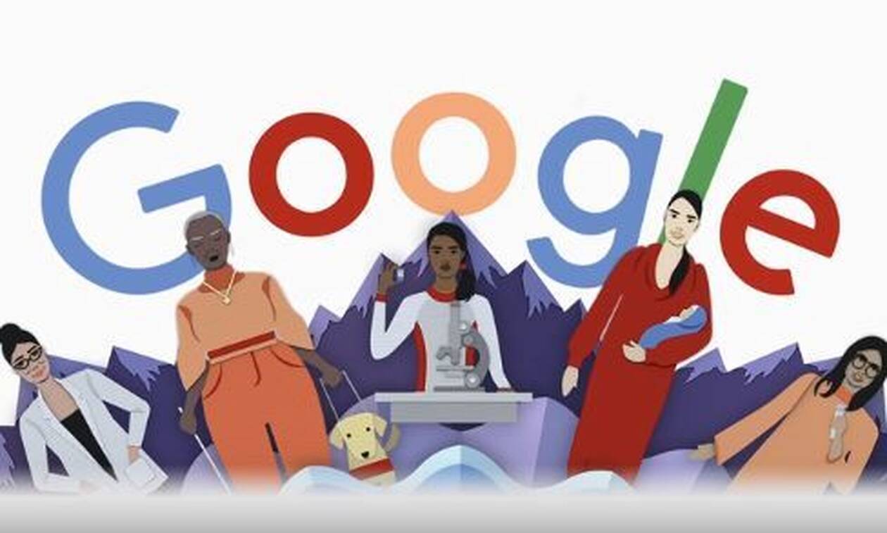 Παγκόσμια Ημέρα της Γυναίκας 2020: Ευχές για χρόνια πολλά από τη Google με doodle