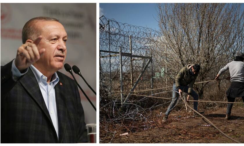 Νέο προκλητικό σόου από τον Ερντογάν: «Ελλάδα, άνοιξε τα σύνορα»