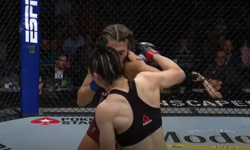 UFC: Σοκαριστική εικόνα – Παραμορφώθηκε το πρόσωπο αθλήτριας (pics+video)