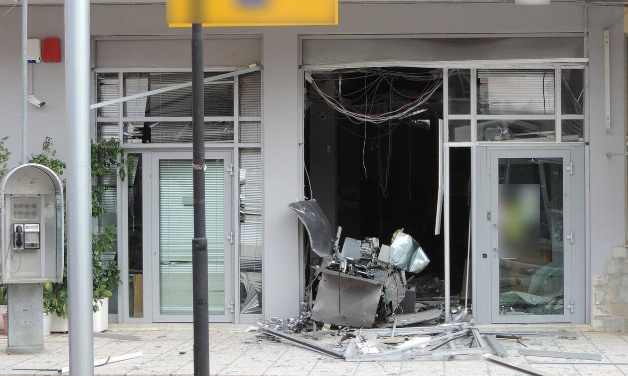 Έκρηξη σε ATM στη Νέα Πεντέλη: Με άδεια χέρια έφυγαν οι ληστές