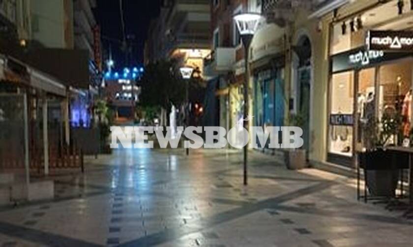 Κορονοϊός: Έρημη πόλη η Πάτρα - Άδειοι δρόμοι και κλειστά μαγαζιά 