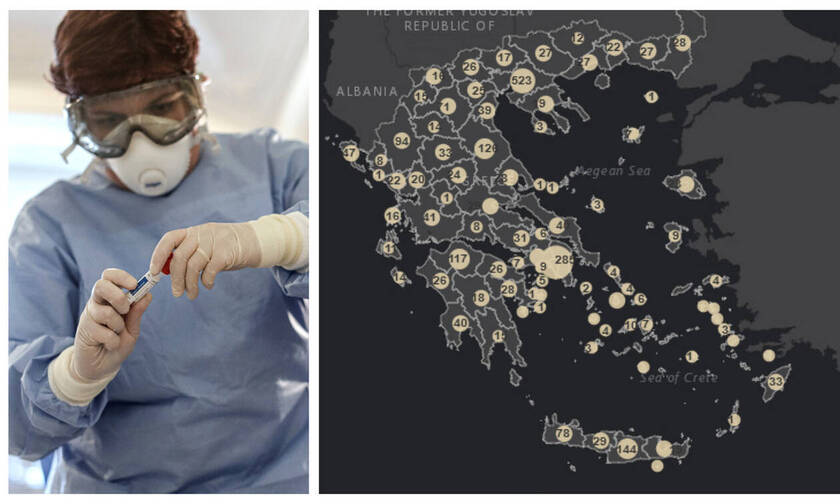 Κορονοϊός: Σας αφορά! Πόσοι έχουν τα συμπτώματα στην Ελλάδα – Δείτε τους χάρτες