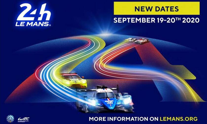 Κορονοϊός: οι θρυλικές 24 Ώρες του Le Mans μετατέθηκαν για τις 19 και 20 Σεπτεμβρίου