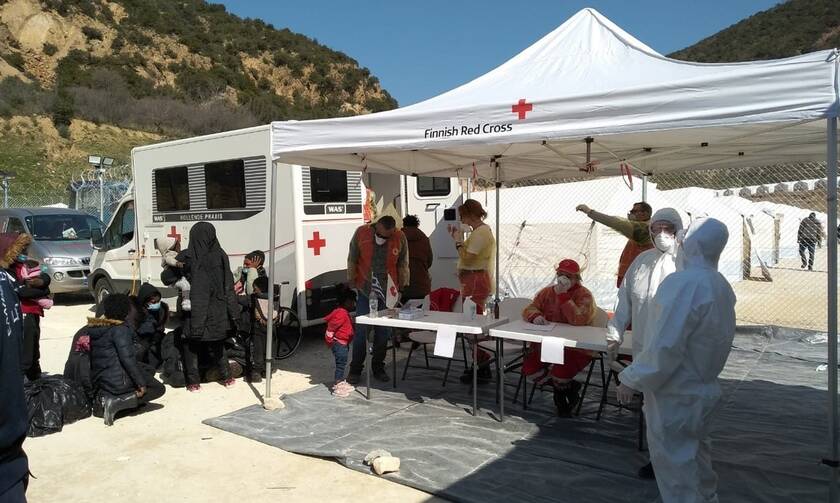 Ο Ελληνικός Ερυθρός Σταυρός στο Κλειδί Σερρών – Πρωτοβάθμια φροντίδα υγείας σε 598 μετανάστες 