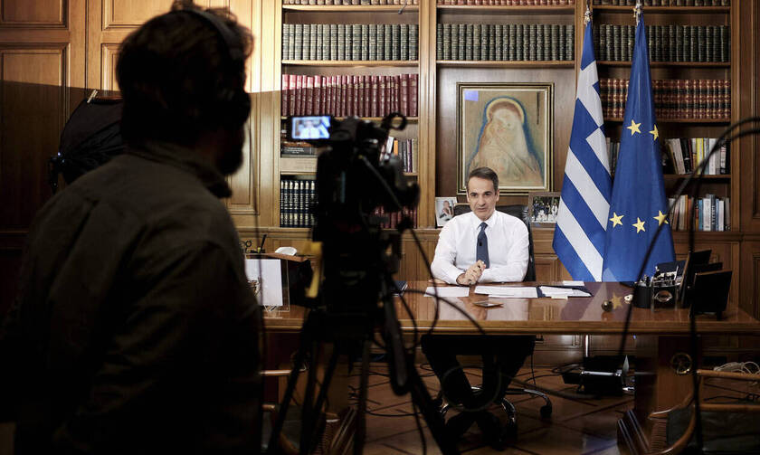 Mitsotakis to CNN: Greek society has shown great solidarity