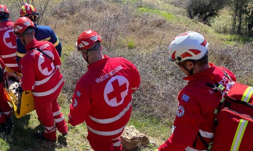Ελληνικός Ερυθρός Σταυρός: Μεγάλη επιχείρηση στην Ξάνθη για τη διάσωση ηλικιωμένου 